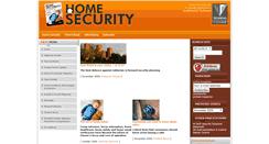 Desktop Screenshot of homesecuritysa.com