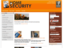 Tablet Screenshot of homesecuritysa.com